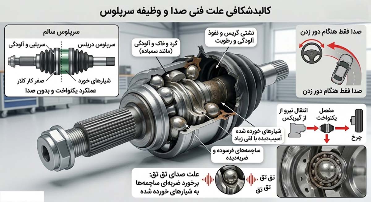 اجزاء سر پلوس