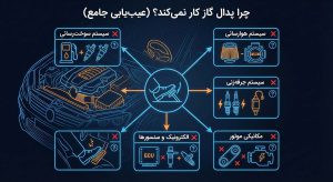 دلایل کار نکردن پدال گاز