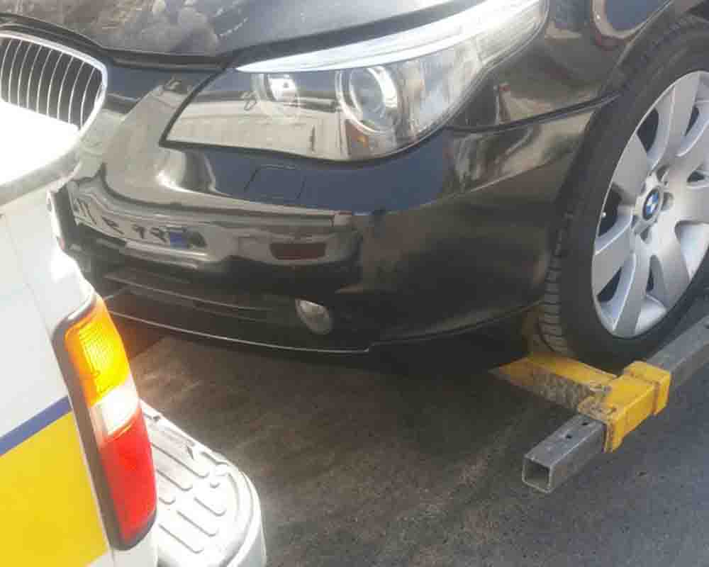 حمل خودرو bmw برای آقای حسینی در زعفرانیه تهران