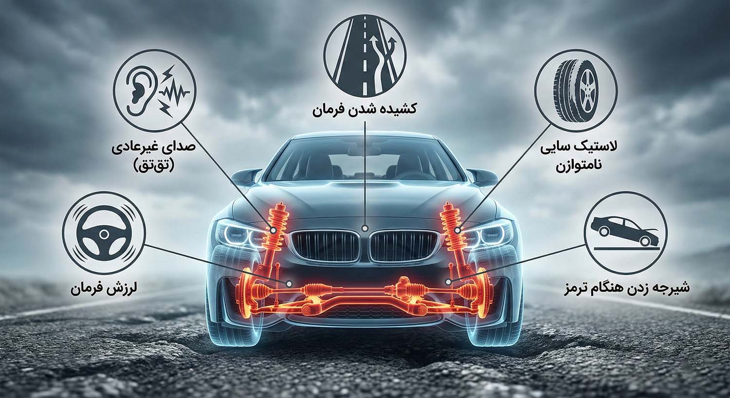 خرابی جلوبندی